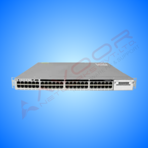 Catalyst 3850 Series 48 PoE Switch front panel broken